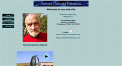 Desktop Screenshot of patrickmateescu.com